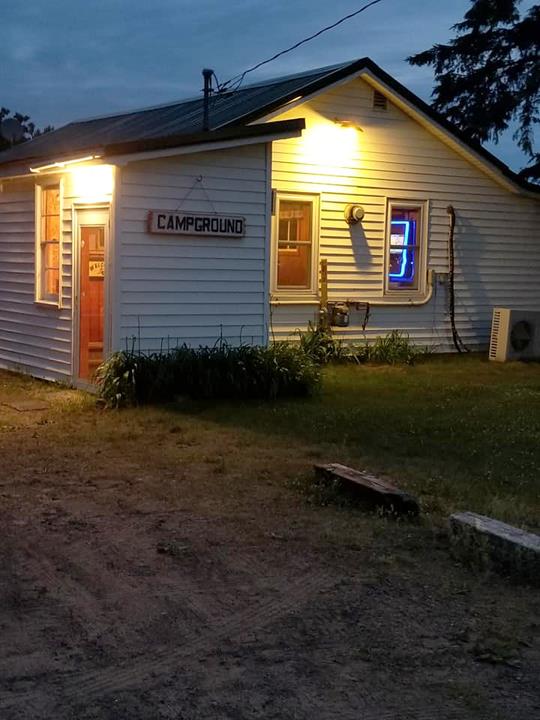 Flatwaters Saloon & Campground Campground Trego, WI